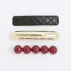 Multi Colour Pack Of 3 Hair Clips