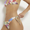 Multi Colour Tropical Print Bikini Bottoms