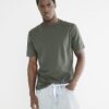 Navy 3 Pack Short Sleeve Slim Fit T-Shirt