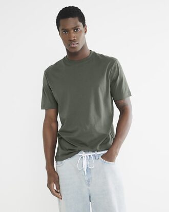 Navy 3 Pack Short Sleeve Slim Fit T-Shirt