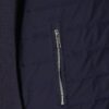 Navy Badged Funnel Neck Jacket