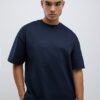 Navy Boxy Fit T-Shirt And Shorts Set Navy Boxy Fit T-Shirt And Shorts Set