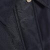 Navy Bubble Hem Jacket