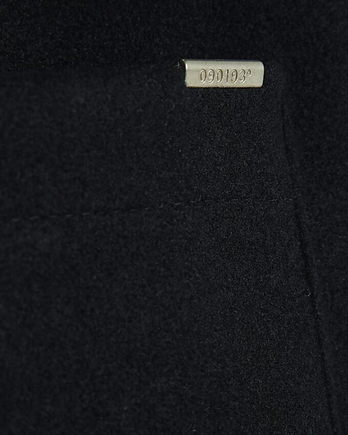 Navy Curved Hem Overshirt