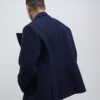 Navy Double Breasted Peacoat