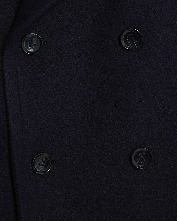 Navy Double Breasted Peacoat