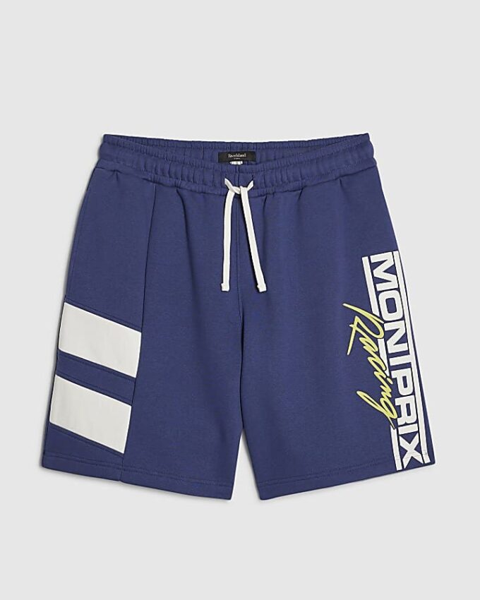 Navy Jort Fit Mont Prix Shorts
