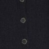 Navy Knitted Bobble Sleeve Cardigan