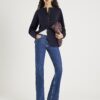 Navy Knitted Long Sleeve Structured Cardigan Navy Knitted Long Sleeve Structured Cardigan