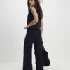 Navy Knitted Waistcoat