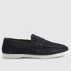 Navy Loafers