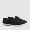 Navy Loafers
