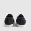 Navy Loafers