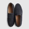 Navy Loafers