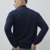 Navy Long Sleeve Half Zip Jumper
