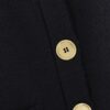 Navy Long Sleeve Scoop Neck Cardigan