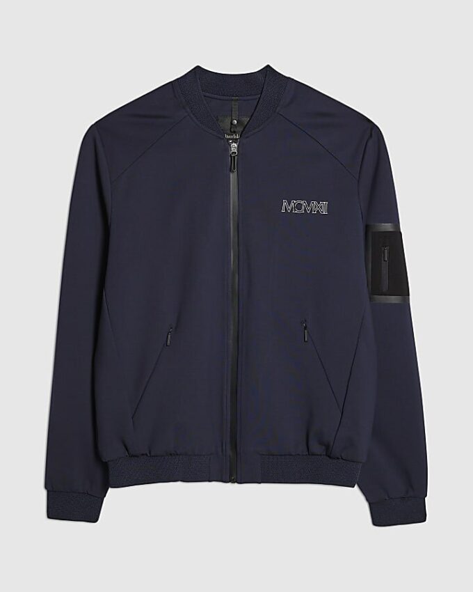 Navy MCMXII Bomber Jacket