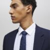 Navy Micro Dot Tie
