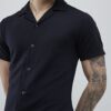 Navy Muscle Fit Shirt