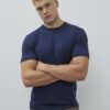 Navy Muscle Fit T-Shirt