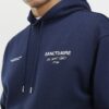 Navy Oversized Fit Sanctuaire Hoodie