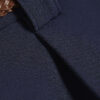 Navy Plaited Belt Tailored Shorts