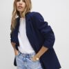 Navy Single Breasted Blazer