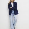 Navy Single Breasted Blazer
