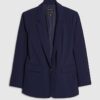 Navy Single Breasted Blazer