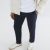 Navy Slim Fit Chino Trousers