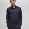 Navy Slim Fit Premium Formal Shirt