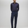 Navy Slim Fit Premium Formal Shirt
