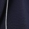Navy Slim Fit Textured Tipped Shorts