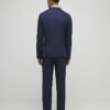 Navy Stretch Slim Fit Suit Trousers