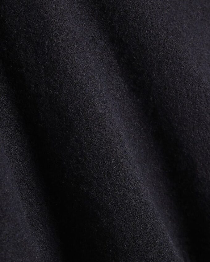 Navy Tipped Hooded Jumper