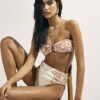 Orange Cornelli Print Bikini Briefs