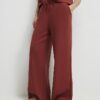 Orange Premium Wide Leg Joggers