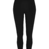 Petite black high waisted leggings