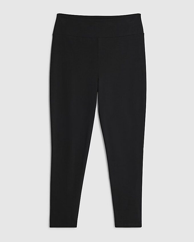 Petite black high waisted leggings