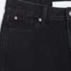 Petite Black Relaxed Straight Jeans