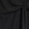 Petite Black Short Sleeve Ribbed Cosy Dress