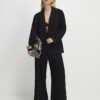 Petite Black Single Breasted Blazer