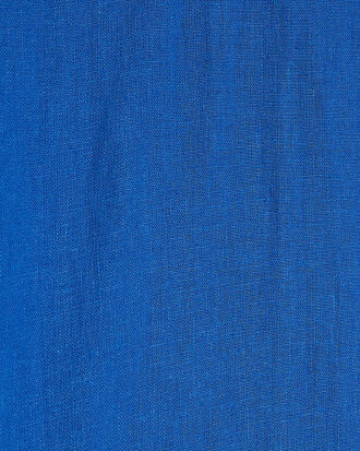 Petite Blue Linen Blend Top