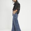 Petite Blue Relaxed Straight Jeans