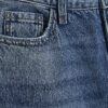 Petite Blue Relaxed Straight Jeans