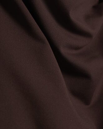 Petite Brown High Neck Ruched Midi Dress