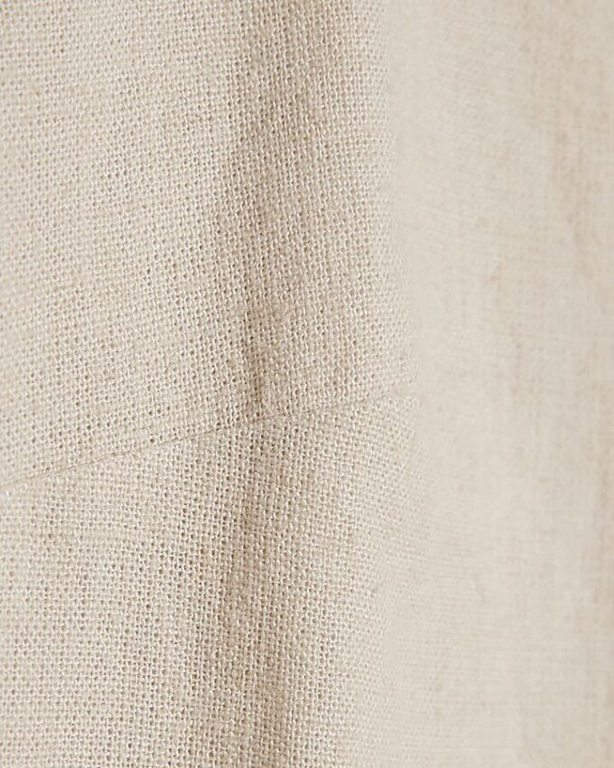Petite Cream Linen Blend Tank Top