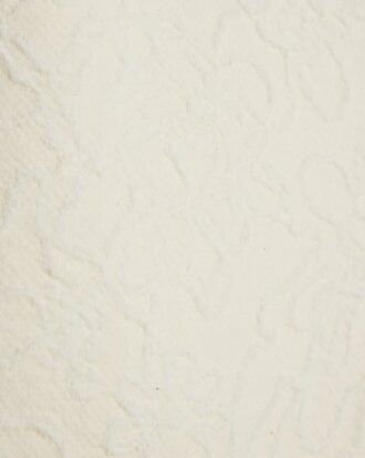 Petite Cream Short Sleeve Jacquard T-shirt