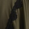 Petite Khaki Lace Hybrid Drape Maxi Dress Petite Khaki Lace Hybrid Drape Maxi Dress