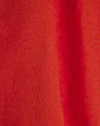 Petite Red Linen Blend Tank Top